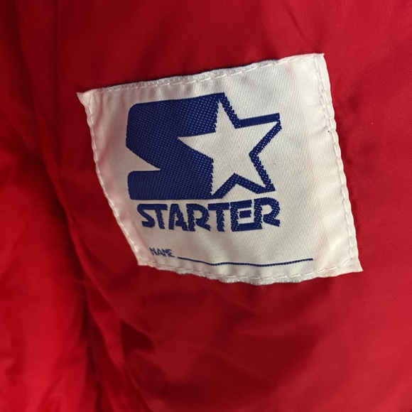 RARE Vintage Atlanta Braves World Series Starter Jacket Size Large - Picture 13 of 15